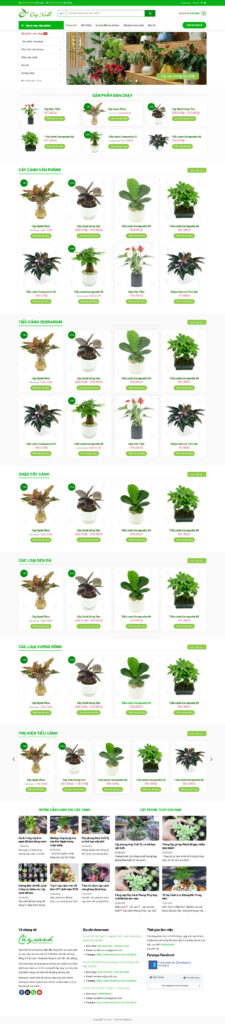Mẫu theme Website Cây cảnh cây xinh chuẩn SEO 2 Mẫu theme Website Cây cảnh cây xinh chuẩn SEO