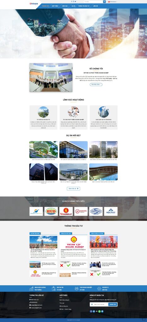 Mẫu theme Website công ty 04 chuẩn SEO 4 congty4.mauthemewp.com