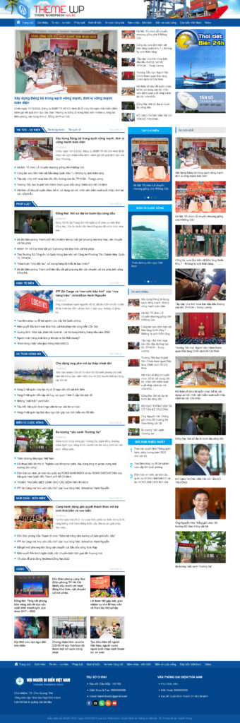 Mẫu theme Website tin tức biển đảo chuẩn SEO 4 dibien.mauthemewp.com