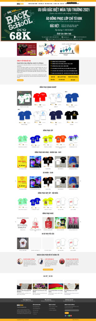 Mẫu theme Website đồng phục các loại chuẩn SEO 4 dongphuc2.mauthemewp.com