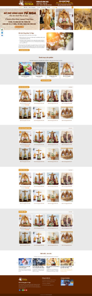 Mẫu theme Website đồ thờ chuẩn SEO 4 mẫu theme Website đồ thờ chuẩn SEO