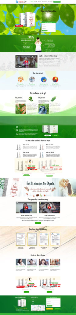 Mẫu theme Website dược phẩm 3 chuẩn SEO 5 Tổng quan giao diện Mẫu theme Website dược phẩm 3 chuẩn SEO trên đa nền tảng