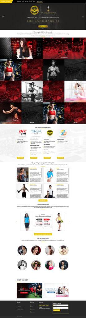 Mẫu theme Website Gym chuẩn SEO 7 Mẫu theme Website Gym chuẩn SEO hiện đại