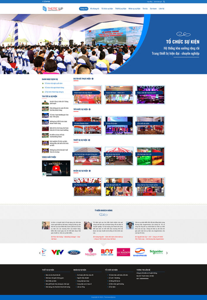 Mẫu theme Website sự kiện event chuẩn SEO 31 Giao diện mẫu theme website sự kiện event chuẩn SEO tối ưu hóa hiển thị lịch trình trên thiết bị di động