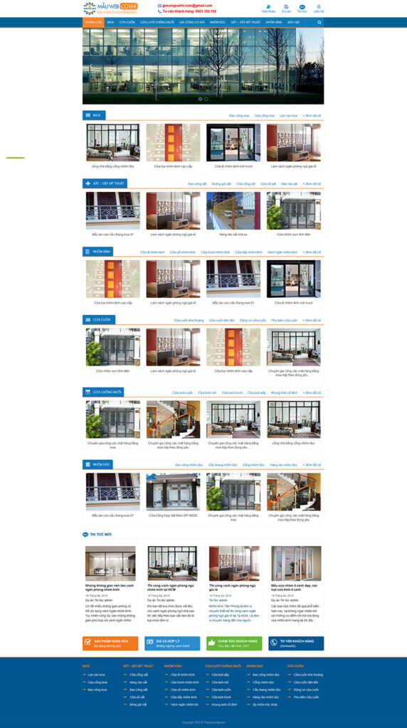 Mẫu theme Website gia công cơ khí chuẩn SEO 13 Mẫu theme website gia công cơ khí chuẩn SEO với giao diện hiện đại, tương thích mọi thiết bị