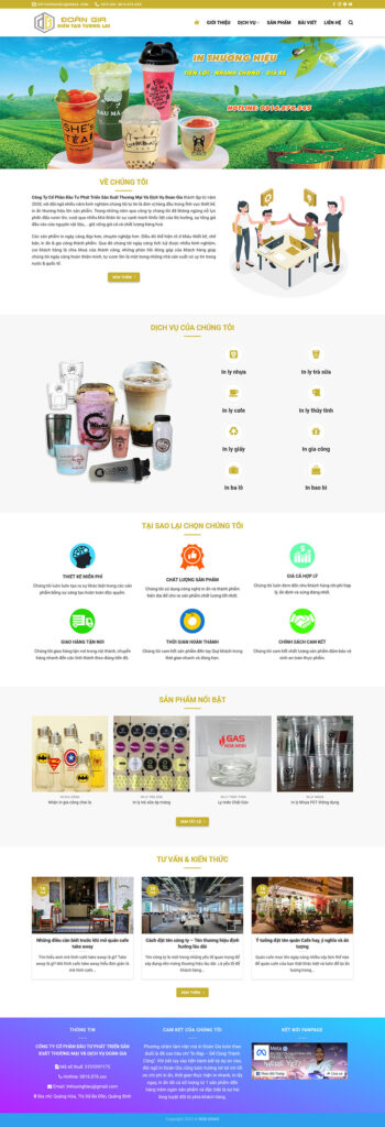 Mẫu theme web bao bì đóng goi chuẩn SEO 10 Mẫu theme web bao bì đóng gói chuẩn SEO