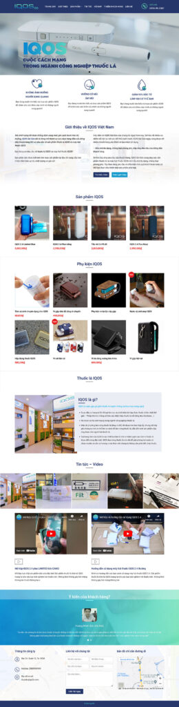 Mẫu theme web thuốc lá điện tử chuẩn SEO 21 Mẫu theme web thuốc lá điện tử chuẩn SEO