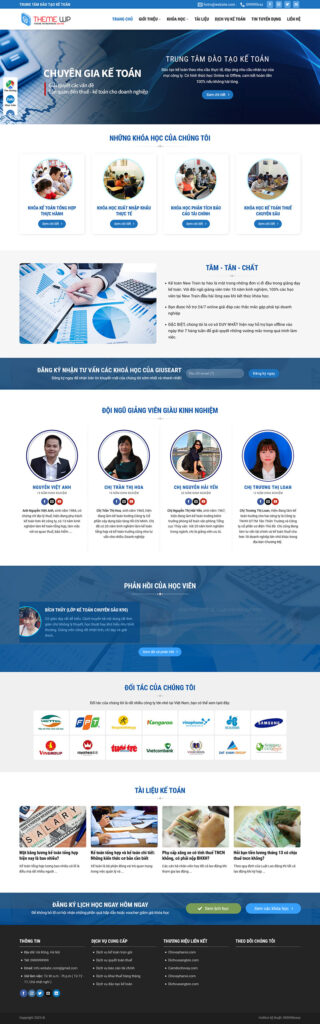 Mẫu theme web kế toán 2 chuẩn SEO 4 Mẫu theme web kế toán 2 chuẩn SEO hiển thị chuyên nghiệp trên điện thoại