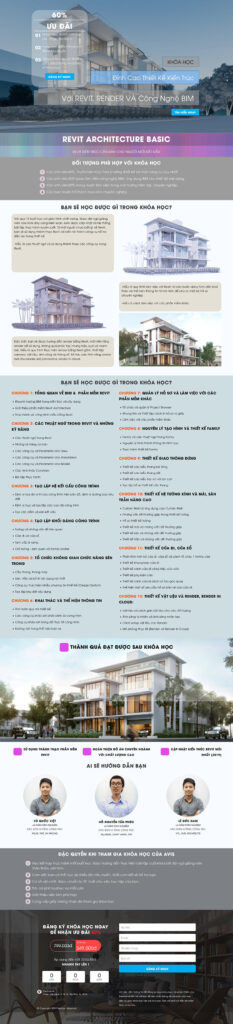 Mẫu theme web khóa học chuẩn SEO 1 mẫu web khóa học