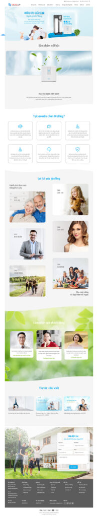 Mẫu theme web máy lọc nước 2 chuẩn SEO 16 mẫu web máy lọc nước số 02