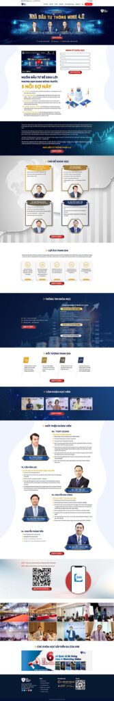 Mẫu theme web khóa học đầu tư tài chính chuẩn SEO 2 Landing Page Bất Động Sản 09