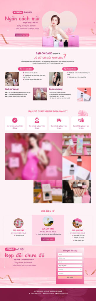 Mẫu theme web xịt thơm chuẩn SEO 18 Mẫu theme web xịt thơm chuẩn SEO tích hợp bộ lọc mùi hương