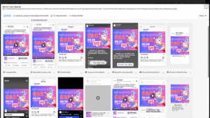 hình ảnh quảng cáo thực tế website Nika