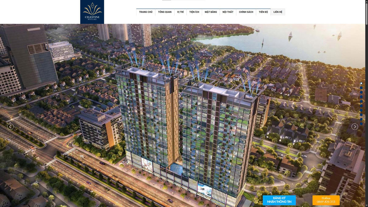 Dịch Vụ Thiết Kế Website Bất Động Sản: Case Study Dự Án Celestine Tây Hồ 8 Nika Media luôn chú trọng tối ưu hóa trải nghiệm đa nền tảng cho mọi dự án bất động sản