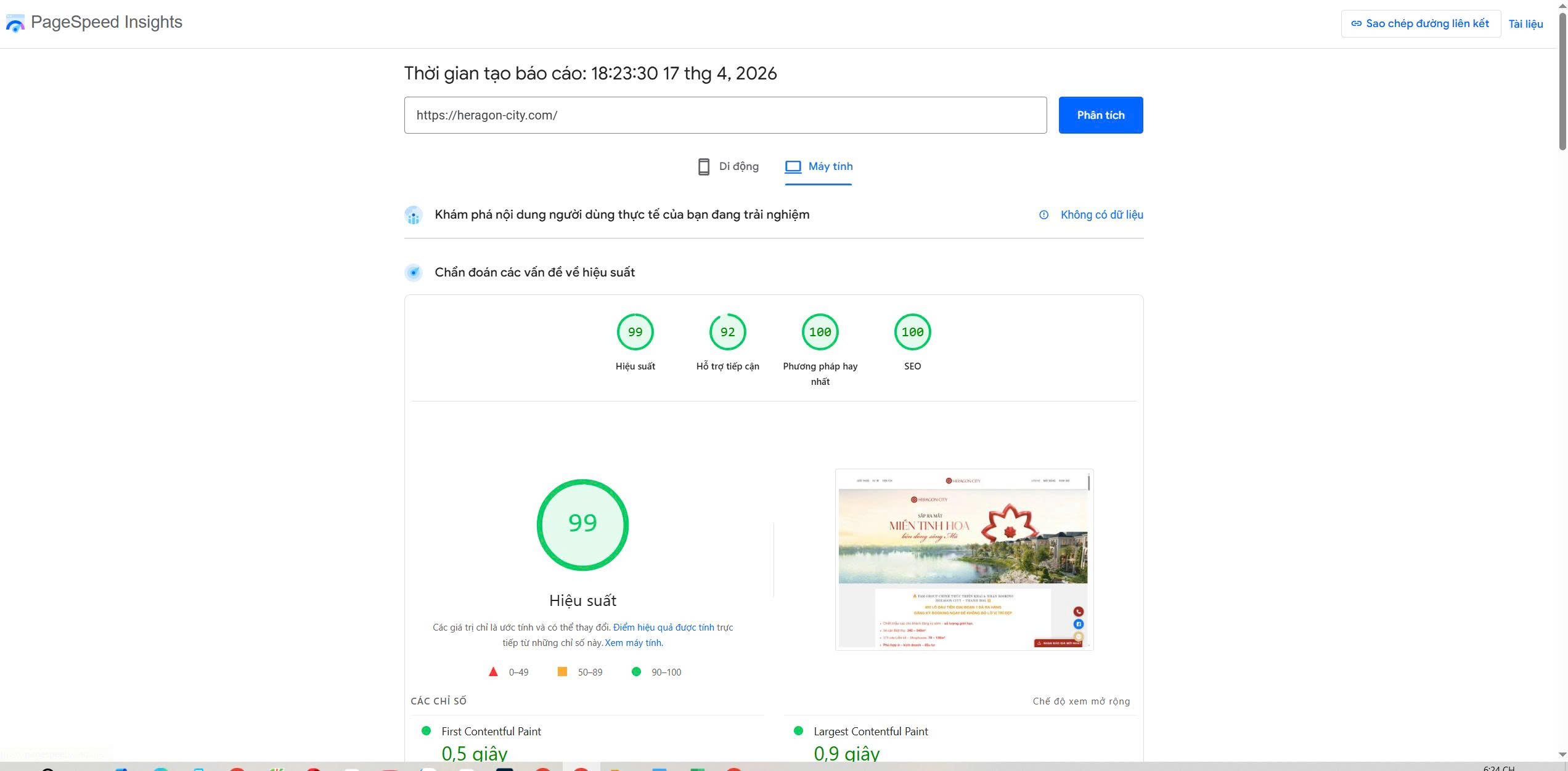 Thiết Kế Website Dự Án Heragon City Thanh Hóa: Tối Ưu Tốc Độ & Chuẩn SEO Cùng Nika Media 7 Tối ưu tốc độ tải trang nhanh hiệu quả